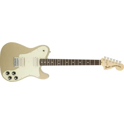 Fender Chris Shiflett Signature Telecaster Deluxe Rosewood Fingerboard - Shoreline Gold image 5