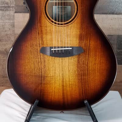 Breedlove ECO Pursuit Exotic S Concert CE Ac/Elec Edgeburst Koa, Free Ship, 657 image 2