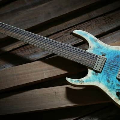 Free Worldwide Shipping! New Skervesen Raptor 7 Lefty Lefthand 7 string Lefthanded Electric Guitar image 6