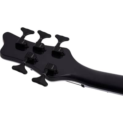 Jackson X Series Spectra Bass SBXQ V 5-String Electric Guitar, Laurel Fingerboard, Transparent Black Burst image 18