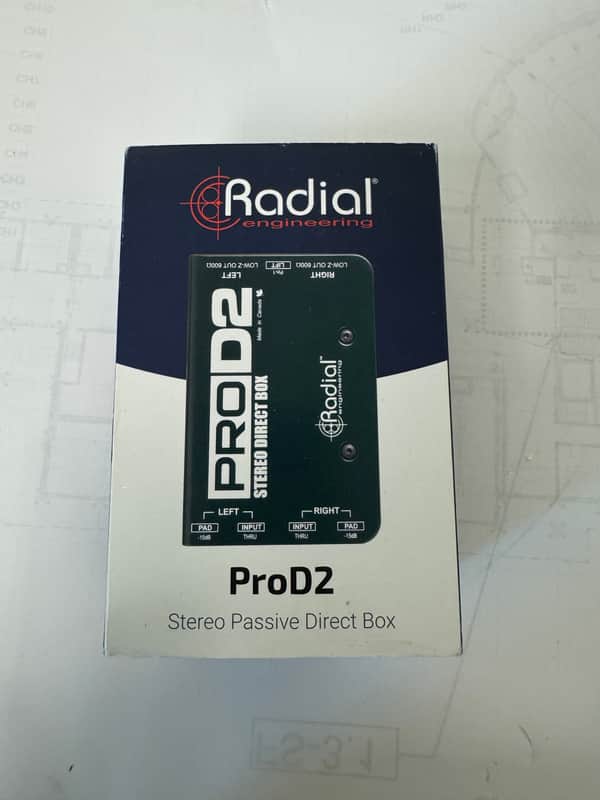Radial ProD2 Stereo DI Box image 1