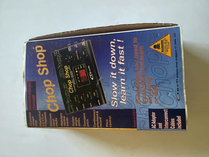 C-Tech Chop Shop Constant Pitch - Variable Speed Phrase Sampler image 1