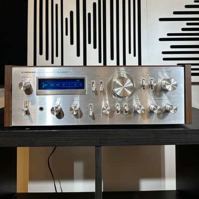 Pioneer SA-8800 Stereo Integrated Amplifier w/Wood Case - Tested Working image 1