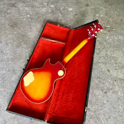 Greco EG-600 Custom Ace Frehley 1978 - Cherry sunburst 3 pickup les paul Singlecut original vintage Fujigen MIJ Japan MOT image 14