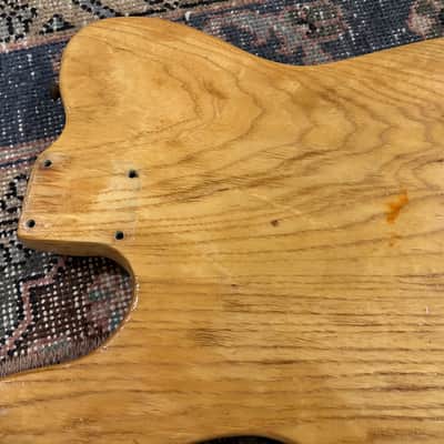 Vintage Fender Telecaster Body 1970’s Natural Refin image 10