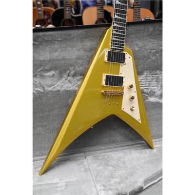 ESP LTD KH-V Metallic Gold Kirk Hammett Signature image 22