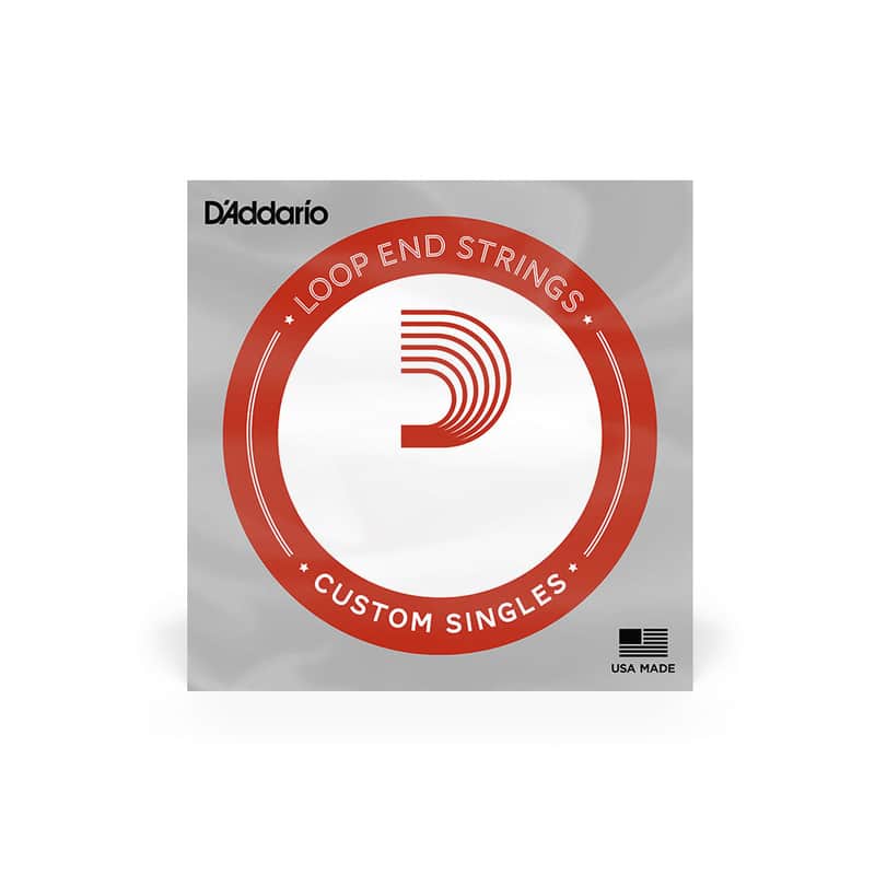 D'Addario LE024PB Medium Tension 3rd Irish Tenor Banjo String - Phosphor Bronze Wound image 1