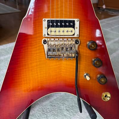 Ibanez X-Series RR550SC "Rocket Roll" 1983 - Flamed Maple Sunburst image 2