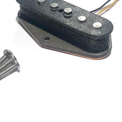Vintage Early / Mid-1970s Fender USA Telecaster Bridge Pickup Grey Bobbin 6.2 K Rare Made in USA Tele Fullerton Era image 9