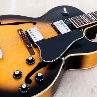 1975 Gibson ES-175 Vintage Hollowbody Guitar Sunburst, 100% Original w/ Case image 7