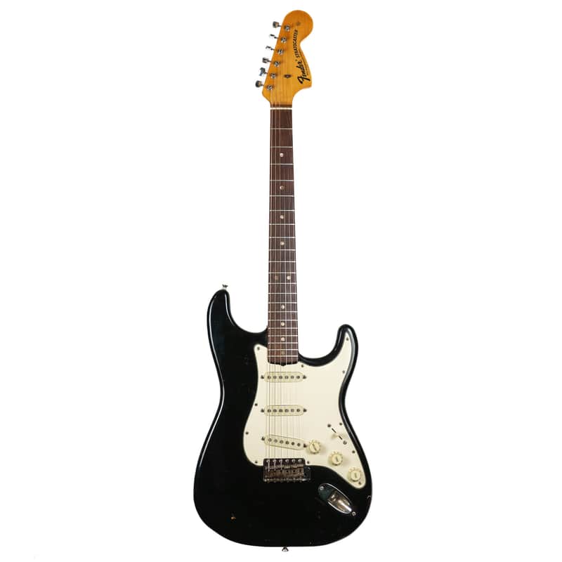 Fender 1969 Strat, Black - Very Good