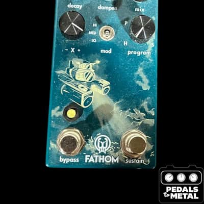 Walrus Audio Fathom Multi-Function Reverb 2018 - Present - Blue - X17091 image 1