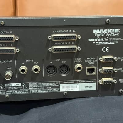 Mackie SDR 2496 hard disk recorder with Mackie Remote image 5