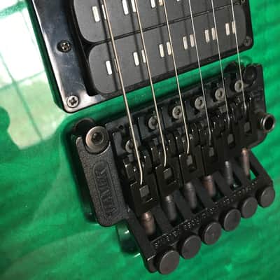 Hamer USA Californian Elite 1990 Transparent Green image 6
