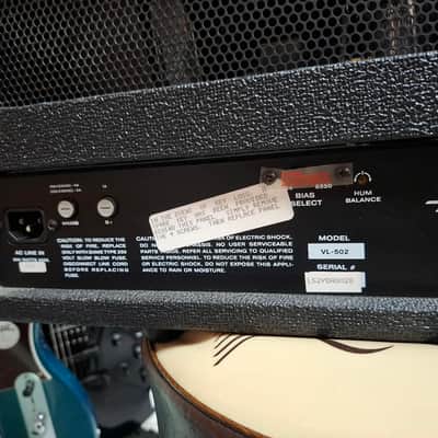 Ampeg VL502 Lee Jackson design 2-Channel 50-Watt Guitar Head 1991 - 1995 - Black image 9