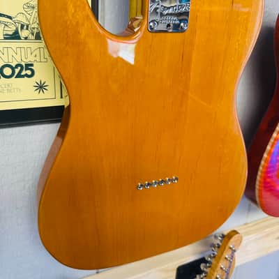 Fender American telecaster pro II WARMOTH NECK 2026 - Honey amber flamed image 9