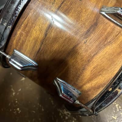 Rogers Big r drum Tom 70s - Wood grain image 4