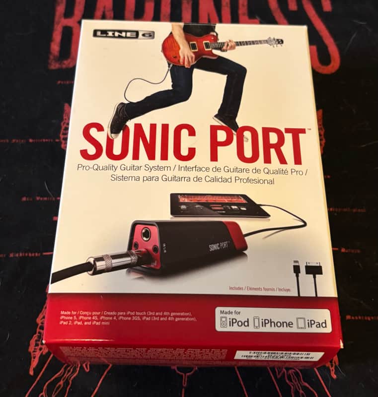 Line 6 Sonic Port 2010s - Red image 1