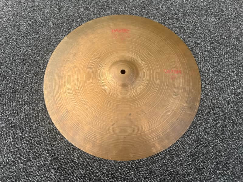 Paiste 16" 2002 Crash Cymbal 1980 - CRACKED image 1
