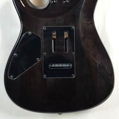 Ibanez AZ24S1F Standard, Flame Maple Top, Transparent Black Sunburst image 9