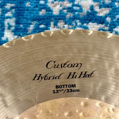 Don’t pay £529!! 13" Zildjian K CUSTOM HYBRID Hihats 875g 1126g image 7