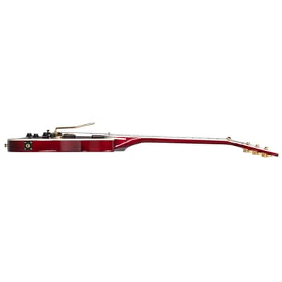 Epiphone Alex Lifeson Les Paul Custom Axcess Quilt - Ruby image 5