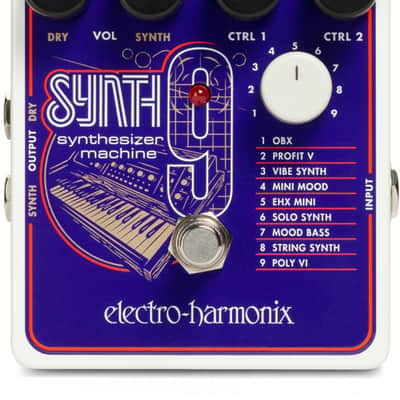 Electro-Harmonix SYNTH9 Synthesizer Machine Pedal (SYNTH9) image 7