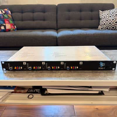 API 3124+ 4-Channel Mic Preamp 2000 - 2016 - Black image 1