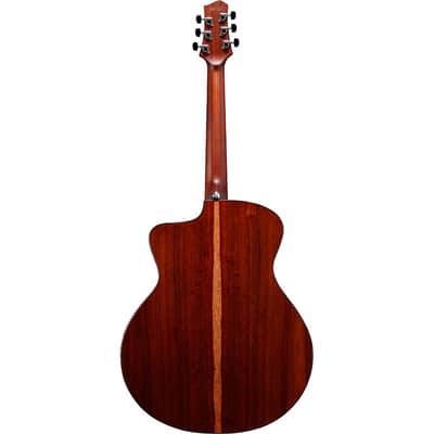 Ibanez Jon Gomm Signature Acoustic Electric Guitar Regular Black Satin image 4