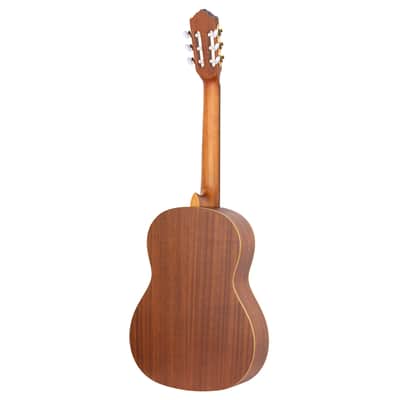 Ortega R131SN-L Family Series Pro Solid Cedar Top Mahogany Neck Nylon 6-String Classical Acoustic Guitar w/Gig Bag For Left Hand Player image 6
