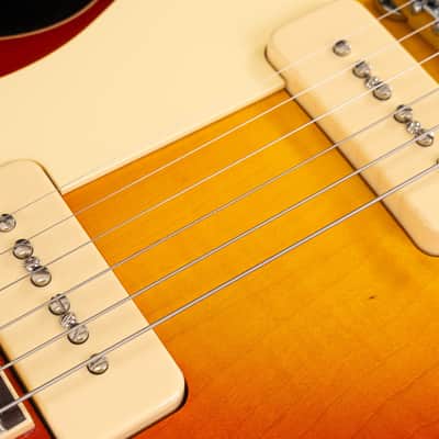 Heritage H-150 P90 Electric Guitar, Rosewood Fingerboard, Vintage Cherry Sunburst image 7