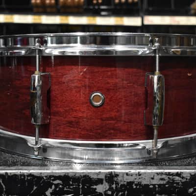Used Pearl Wood Shell Select 5.5" x 14" Snare Drum image 4