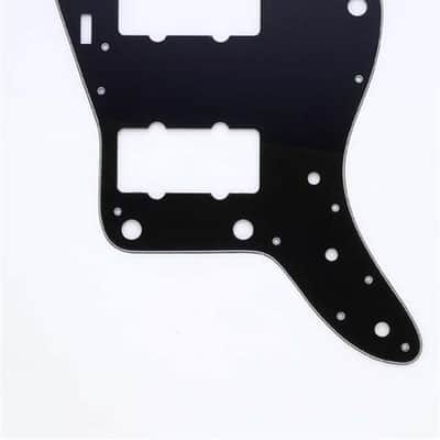 Pickguard For Vintage USA Jazzmaster, 3-Ply - BLACK