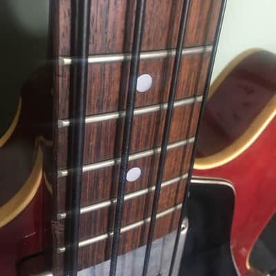 Greco  Bass SAB-120 w/ Vintage Greco Leather strap + Soft Case = Gibson EB2 image 7