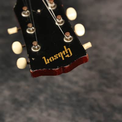 1965 Gibson SG Junior - Cherry Red - Wide Nut image 15