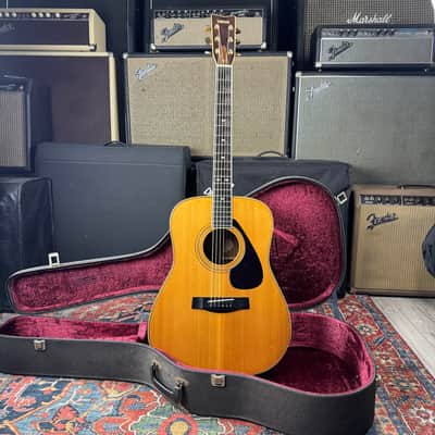 Yamaha L6 Solid Top Dreadnought w/Hard Case - 1982 image 14