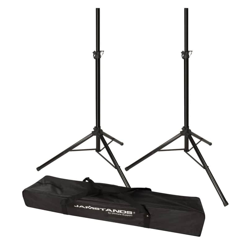 Ultimate Support JamStands JS-TS50-2 Pair Tripod Speaker Stand with Carrying Bag image 1