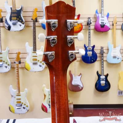 Collings SoCo Deluxe Premium Flame Maple Top Rosewood Fingerboard Lollar Low Wind Imperial Humbuckers Sapphire Blue image 10