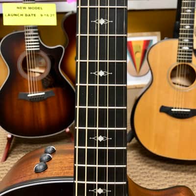 Taylor 324ce Baritone-8 LTD Grand Auditorium, Tropical Mahogany Top, Back & Sides with Hardshell Case image 14