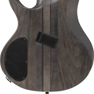 Ibanez BTB805MS-TGF Bass Workshop BTB Electric Bass 5-String Multi Scale - Transparent Gray Flat + Case image 11
