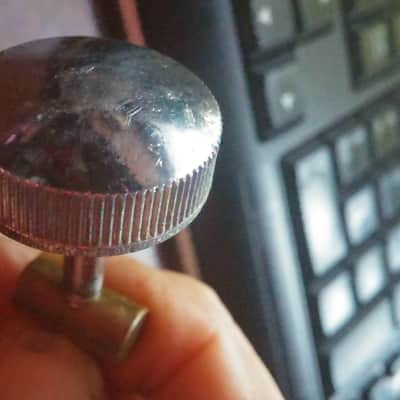 VINTAGE Slingerland Internal Damper Mute Muffler TONE CONTROL KNOB Screw W/ Brass Nut NO TARIFF image 7