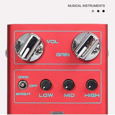 High-Gain Distortion Pedal R-17 Dark Flame | Heavy, Tight & Aggressive for Modern Metal, Djent, Core image 11