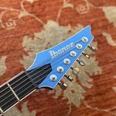 Ibanez Prestige JBM9999 AMM Jake Bowen (Periphery) Signature 27 Fret - Azure Mettalic Matte image 2