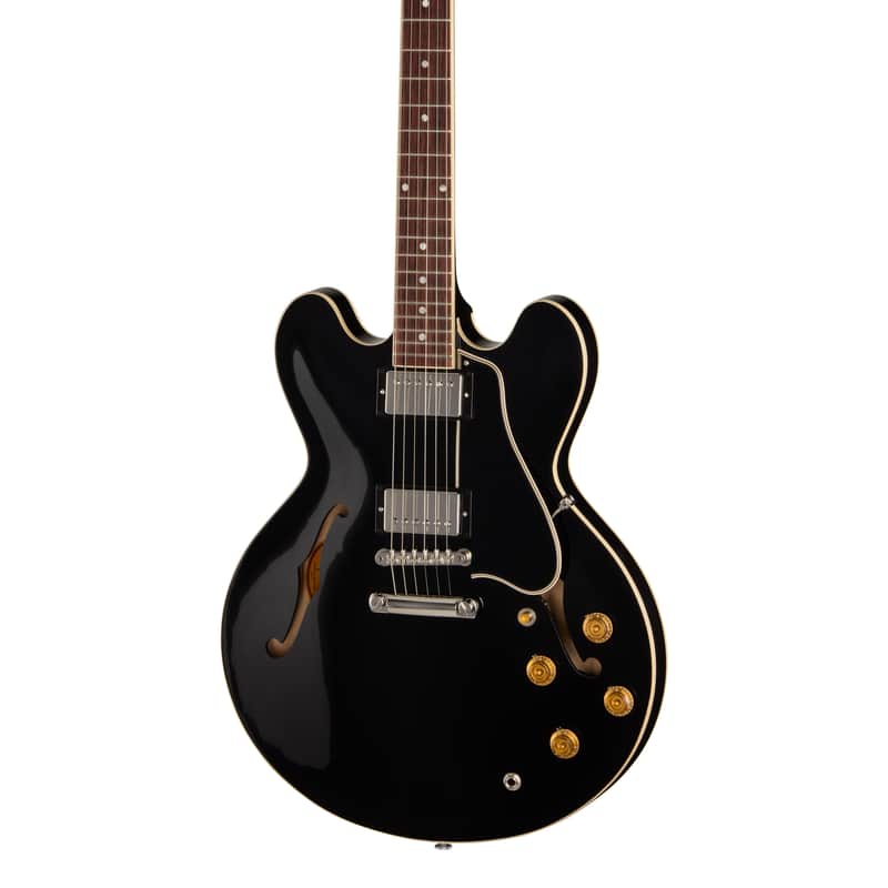 Gibson ES-335 50s Ebony w/case image 1