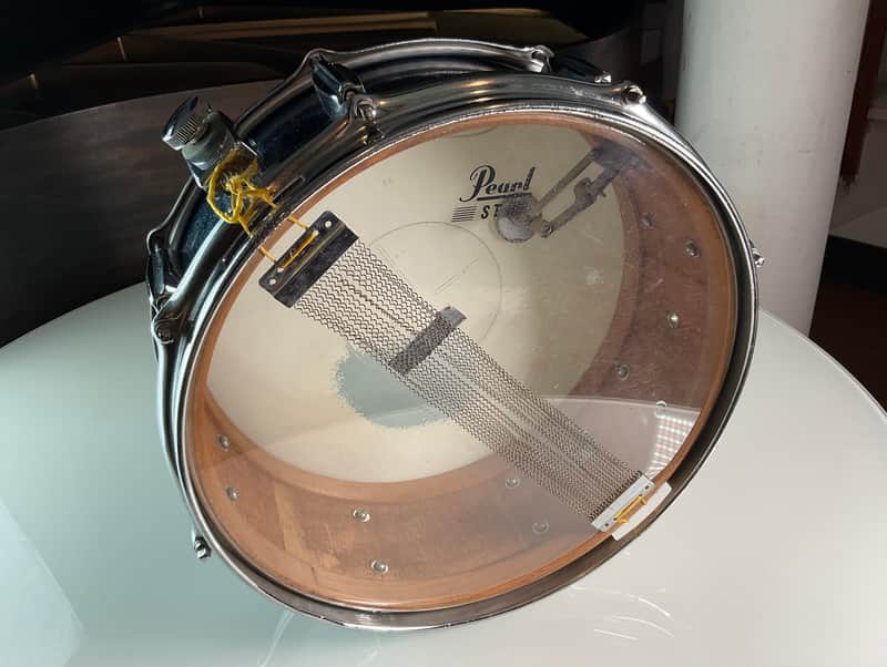 Pearl Snare Drum 60s - Blue Sparkle image 1