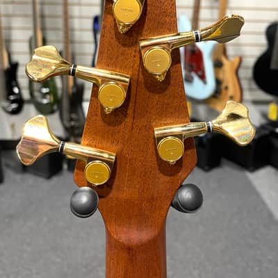 Carvin AC50L Custom USA Left Handed Fretless Acoustic Electric 5-string Bass image 8