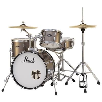 Pearl Roadshow 4-Piece Complete Bop Drum Set Bronze Metallic image 3