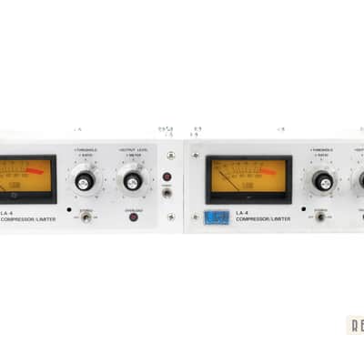 Urei LA-4 Compressor/Limiter Pair (Siret Mod) 1970s image 1