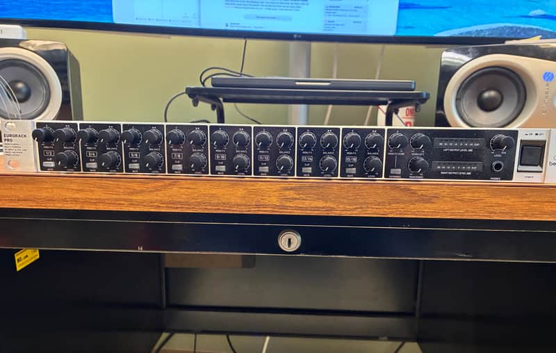 Behringer Eurorack Pro RX1602 16-Input Line Mixer 2010s - Standard image 1