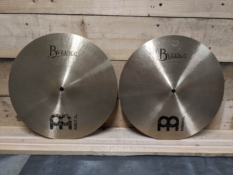 Meinl 14" Byzance Traditional Thin Hi-Hat (Pair) 2001 - Present - Traditional image 1